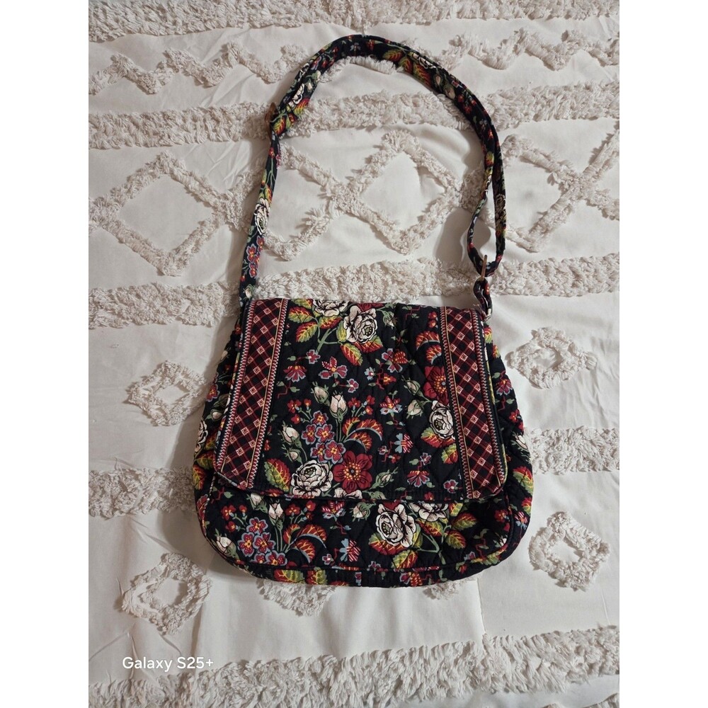 Vera Bradley Anastasia Bag Crossbody Hipster Shoulder Cottage Core Retired Vtg